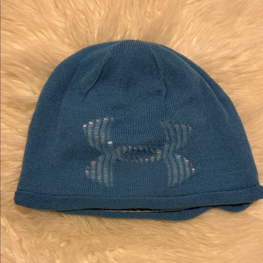 Under Armour Teal Knit Beanie